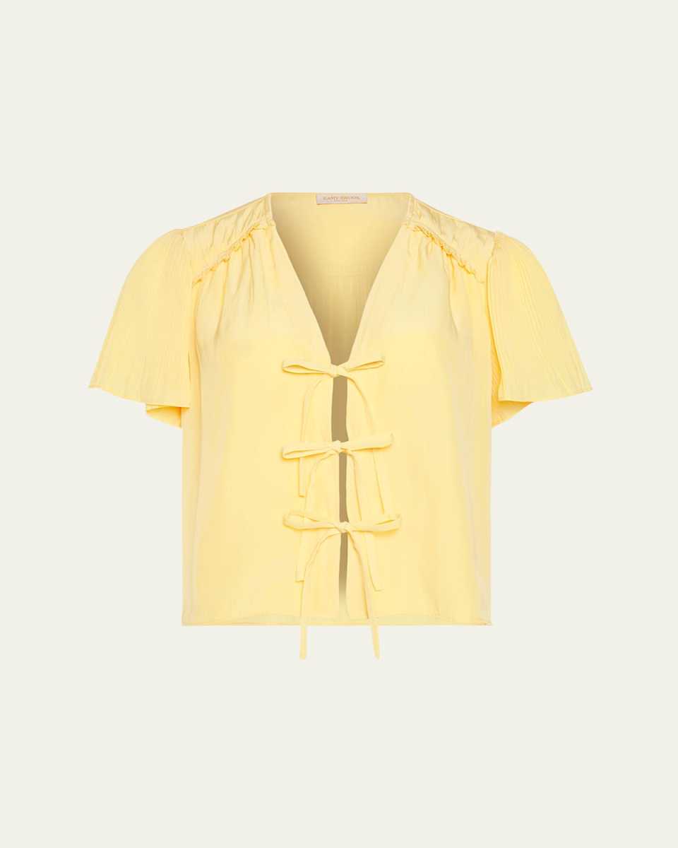 Selene Lace-Up Top